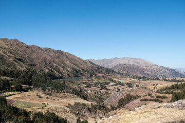 Fototapeta na wymiar Montañas del inca