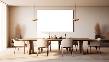 Frame Display on White Wall