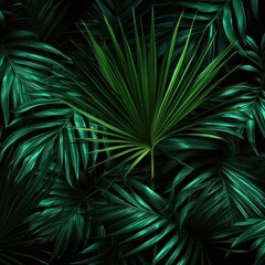 Green leaves natural texture