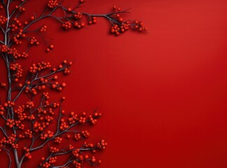 Red Christmas background