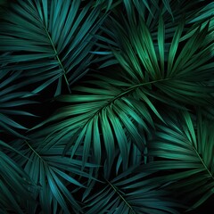 Green leaves natural texture