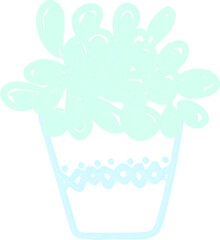 pastel vector doodle
