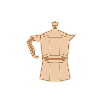 Isolated italian coffee moca icon Vector illustration