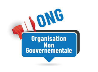 tampon ONG - organisation non gouvernementale