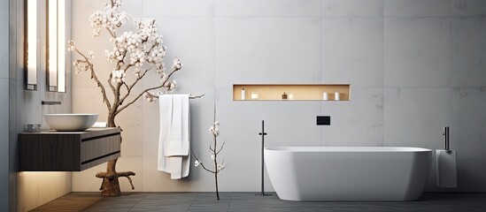 Elegant and simple toilet decor.