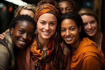 A vibrant image celebrating the richness of human diversity, showcasing people from various backgrounds, cultures, and ethnicities coming together in unity