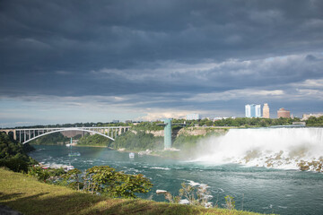 Beautiful view of Niagara Falls in Canada