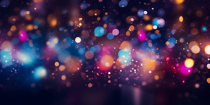 Glitzerstaub als Hintergrund KI
