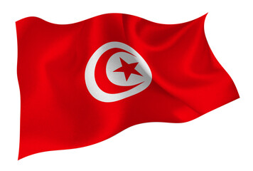 チュニジア　国　 国旗　アイコン	