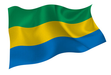 ガボン　国　 国旗　アイコン	