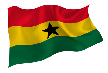 ガーナ　国　 国旗　アイコン	