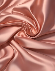 Fototapeta premium Silk baby pink, full frame