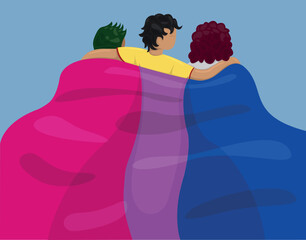 Bisexual Visibility Day Illustration