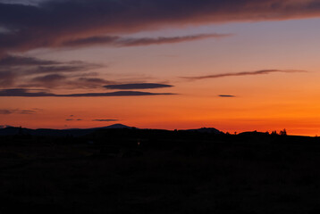 Beautiful Red Sunset