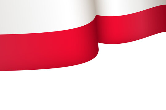 Polska flaga. Tło do projekt&oacute;w z symbolem Polski - flagą w bieli i czerwieni. 11 listopada - Dzień niepodległości, 3 maja - Święto Konstytucji.