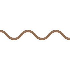 wavy line rope