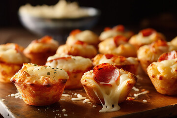 Irresistible Fusion: Mac & Cheese Pizza Bites for Ultimate Comfort Food Bliss