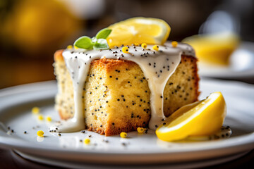 Irresistible Meyer Lemon Poppy Seed Cake: A Fusion of Zesty Flavors