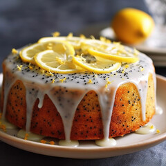 Irresistible Meyer Lemon Poppy Seed Cake: A Fusion of Zesty Flavors
