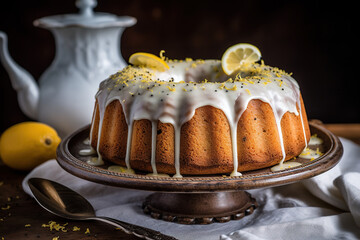 Irresistible Meyer Lemon Poppy Seed Cake: A Fusion of Zesty Flavors