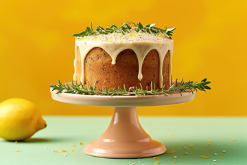 Lemon Thyme Cake: A Magical Fusion of Citrus and Herbs