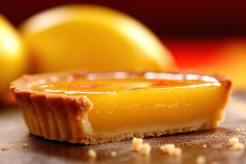 Elegance in Simplicity: Irresistible Lemon Tart Delight