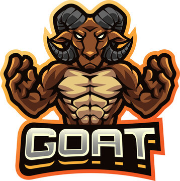 Goat fighter esport mascot