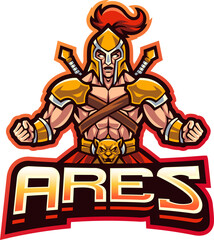 Ares esport mascot 