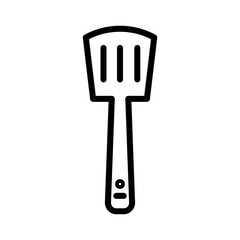 Cooking Hand Spatula Outline Icon
