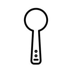 Cooking Hand Spoon Outline Icon
