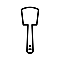 Cooking Hand Spatula Outline Icon
