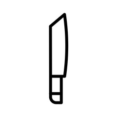 Cooking Kitchen Knife Outline Icon