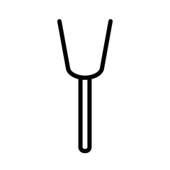 Fork Kitchen Tool Outline Icon