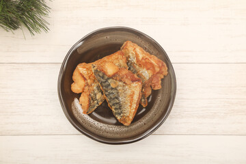 鯖の竜田揚げ