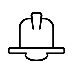 Helmet Labor Tools Icon