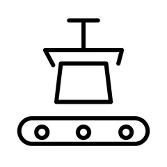 Factory Industry Machine Icon