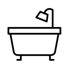 Bath Shower Toilet Icon