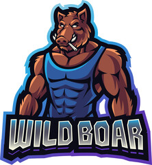 Wild boar esport mascot