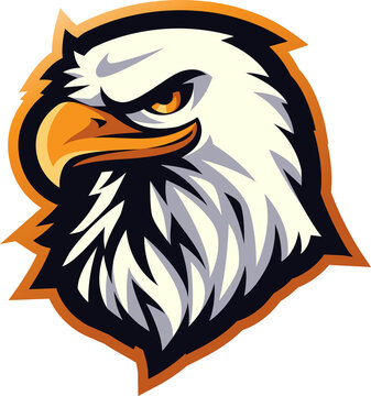Eagle sport mascot 