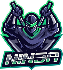 Ninja esport mascot 