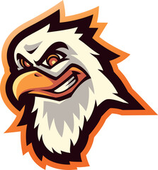  Eagle head sport mascot
