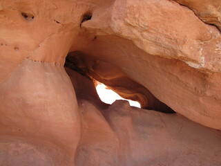 Paysage de la vallée de feu.