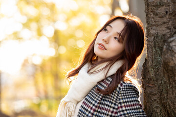 Naklejka premium 美しい日本女性