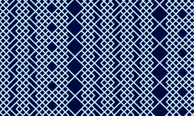 Grid pattern with white lines on a dark blue background. vector illustration