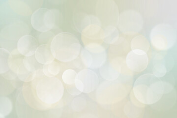 Fototapeta premium 淡く丸い光がキラキラ輝くグランデーションのボケが綺麗な背景イラスト 