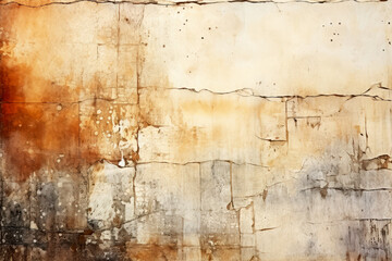 Weathered abstract art background with paint stains and splashes. Texture background with natural colors