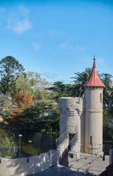 Rodo Park Castle. Maria Stagnero de Munar Library. Municipality of Montevideo. Rodo Park Neighborhood