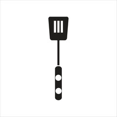 spatula vector icon line template
