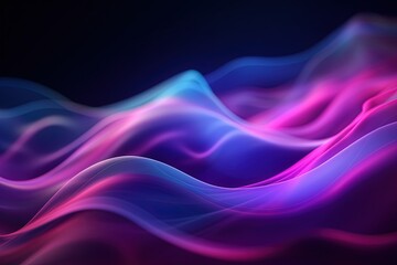 abstract futuristic background with pink blue glowing neon moving high speed wave lines and bokeh lights. Data transfer concept Fantastic wallpaper