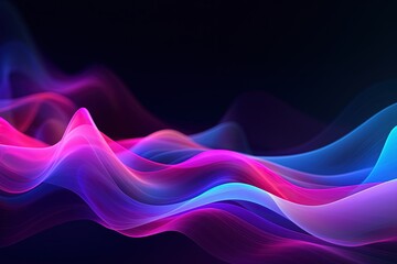 abstract futuristic background with pink blue glowing neon moving high speed wave lines and bokeh lights. Data transfer concept Fantastic wallpaper